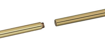 Gold Finish 9 foot Flag Pole