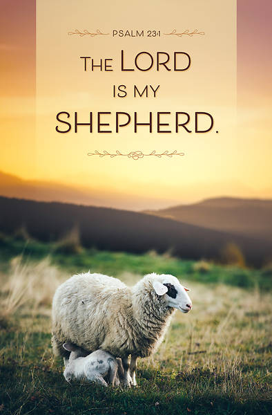 Picture of The Lord is My Shepherd General Regular Size Bulletin