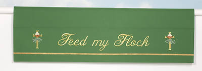 Picture of Word Series Green Oridnary Altar Frontal