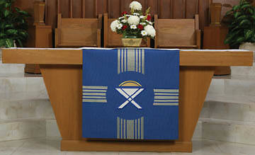 Picture of Abbott Hall Kingdom Cross N2152 Advent Antependia