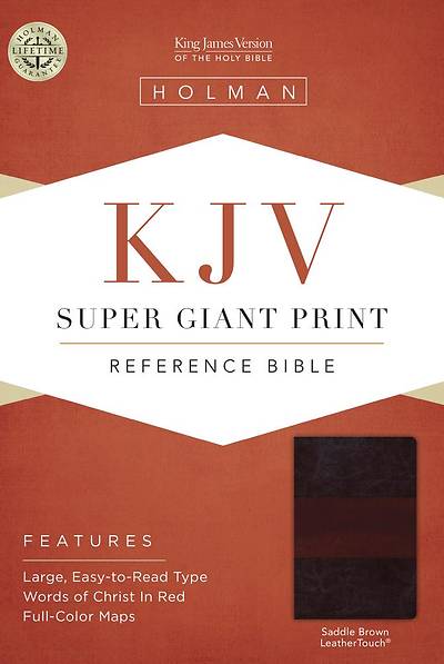 Picture of KJV Super Giant Print Reference Bible