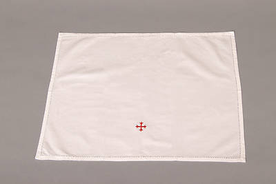 100% Cotton Lavabo Towel with Red Cross - Pack of 3