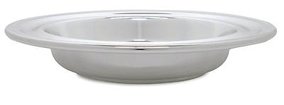 Picture of Aluminum Silvertone Offering Plate with Red IHS Mat