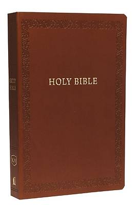 Picture of KJV, Holy Bible, Soft Touch Edition, Imitation Leather, Brown, Comfort Print