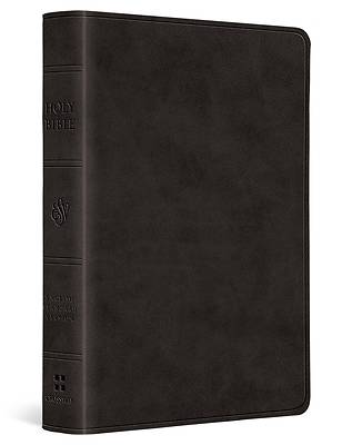 Picture of ESV Value Large Print Compact Bible, Red Letter (Trutone, Black)