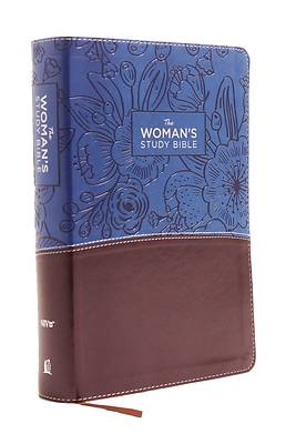 NIV The Woman's Study Bible, Imitation Leather, Blue/Brown, Full-Color