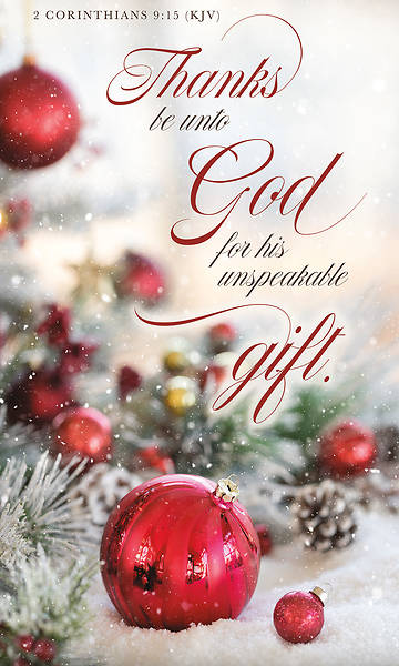 Banner Thanks Be Unto God Gift Christmas 3 x 5 Fabric