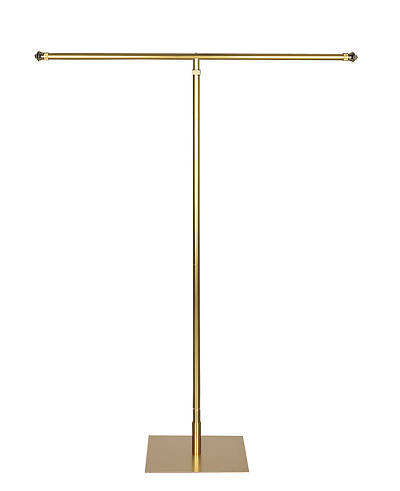 Gold Universal Banner T-Pole Set (Pole and Stand)