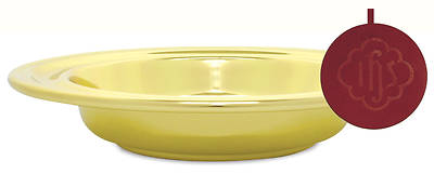 Picture of Artistic 12' x 2" Deep Offering Plate - Brasstone