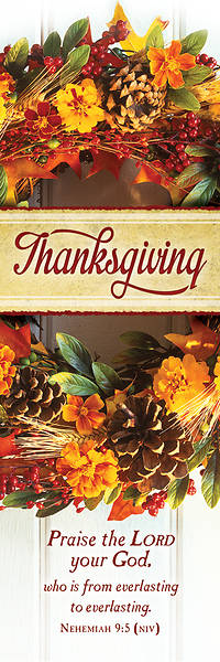 Picture of Praise The Lord Thanksgiving Bookmark  - Pack of 25
