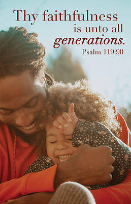 Picture of Thy Faithfulness Legacy Bulletin Pack of 100