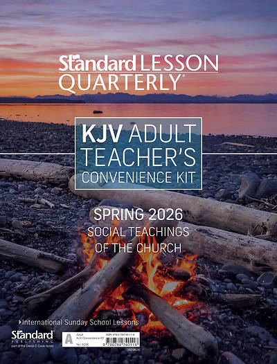 Standard Lesson Quarterly KJV Adult Teacher Kit Spring