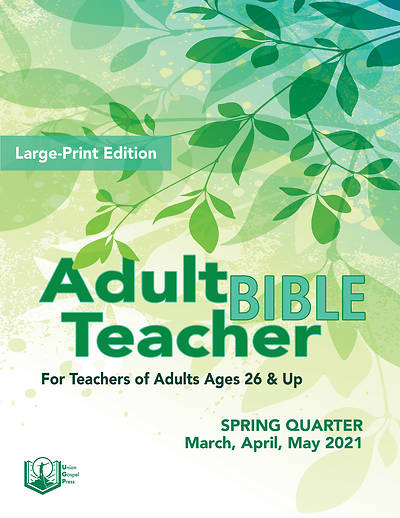 Picture of Union Gospel Adult Bible Teacher Large Print Spring 2021