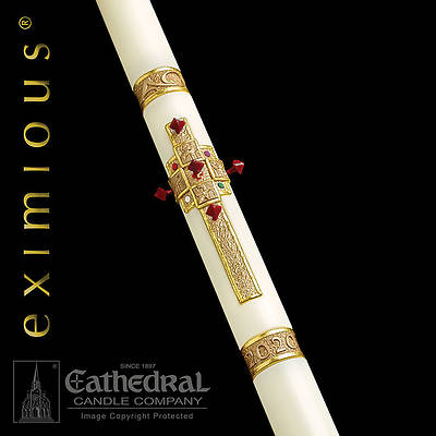 Cathedral Eximious Evangelium Paschal Candle