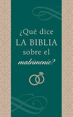Picture of ¿qué Dice La Biblia Sobre El Matrimonio?