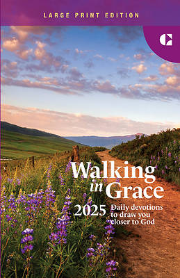 Walking in Grace 2025 Large Print