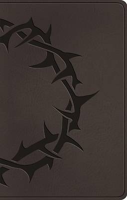 Picture of ESV Premium Gift Bible (Trutone, Charcoal, Crown Design)