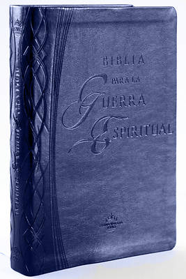 Picture of Biblia Para La Guerra Espiritual - Imitación Piel Azul Con Índice