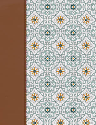 Picture of NVI Biblia de Apuntes, Azulejos Color Salvia, Símil Piel