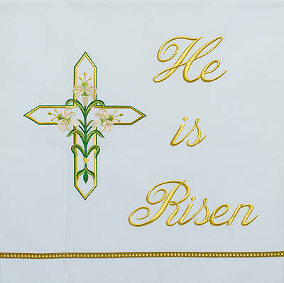 Picture of Word Series White Easter Altar Antependia