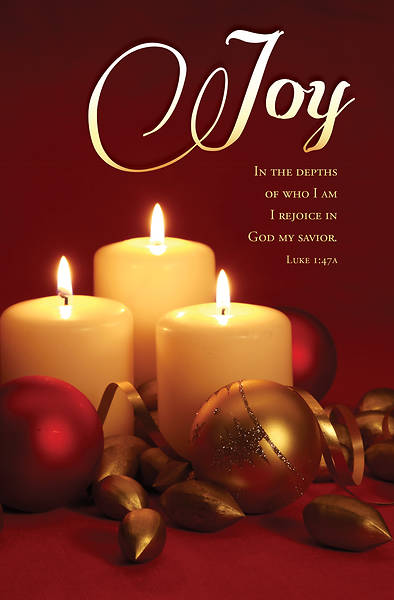 Picture of Joy Advent Week 3 Regular Size Bulletin