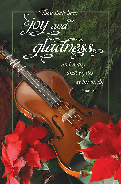 Picture of Joy and Gladness Christmas Regular Size Bulletin