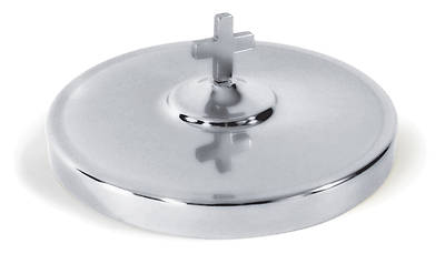 Picture of Small Silvertone Communion Tray Cover