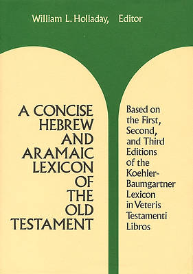 Picture of Concise Hebrew and Aramaic Lexicon of the Old Testament