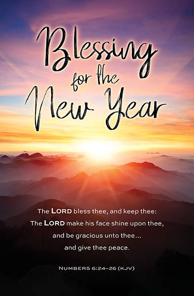 Blessing for the New Year Bulletin