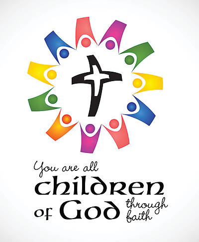 Picture of You Are All Children of God General Legal Size Bulletin