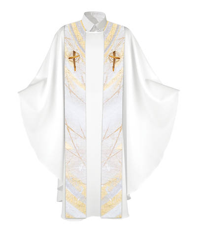 Echoes of Easter Cross Stole