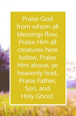Picture of Praise God Bulletin (Pkg 100) General Worship