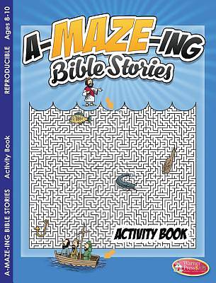 Picture of Coloring & Activity Book - A-Maze-Ing Bible Stories (8-10)
