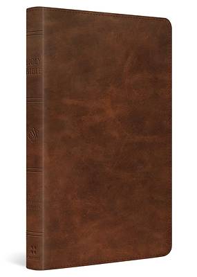 Picture of ESV Thinline Bible (Full Grain Leather, Deep Brown)