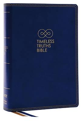 Picture of Net, Timeless Truths Bible, Leathersoft, Blue, Comfort Print