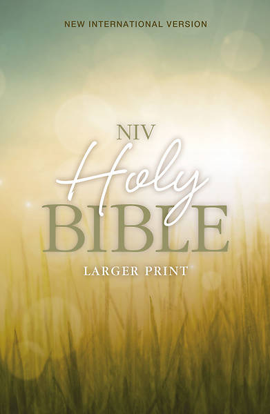 Picture of NIV Larger-Print Bible; Nature
