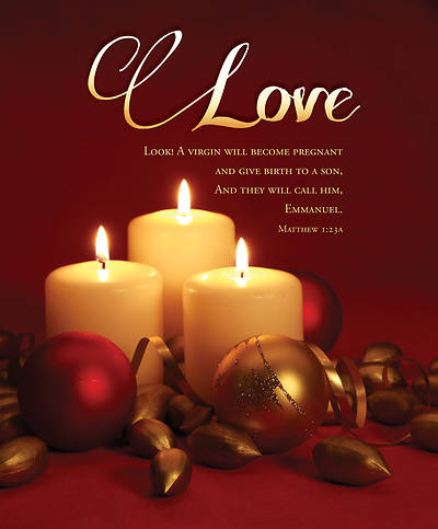Picture of Love Advent Week 4 Legal Size Bulletin