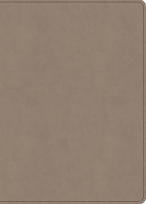 KJV Single-Column Wide-Margin Bible, Sand Leathertouch