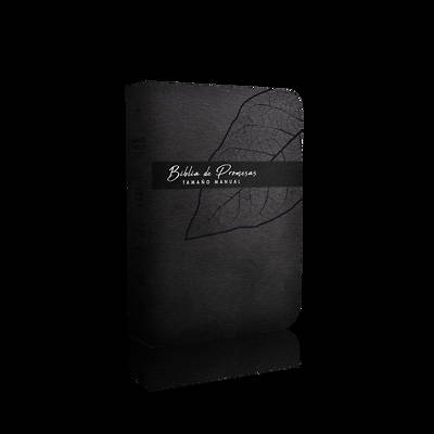 Picture of Biblia de Promesa Tamaño Manual / Piel Especial / Negro / Con Indice