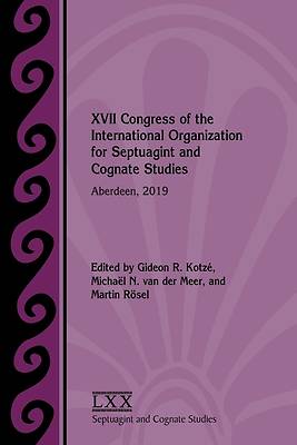 Picture of XVII Congress of the International Organization for Septuagint and Cognate Studies