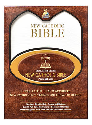 Picture of New Catholic Bible--Medium Print (White)