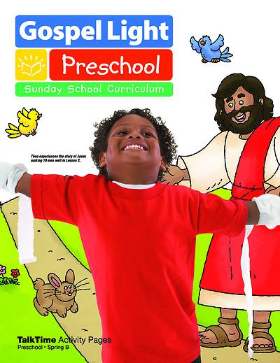 Picture of Gospel Light Preschool Talk Time Activity Pages Year B Spring