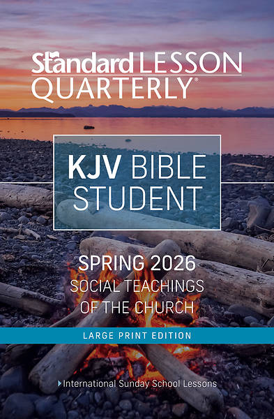 Standard Lesson Quarterly KJV Adult Student Book Large Print Spring