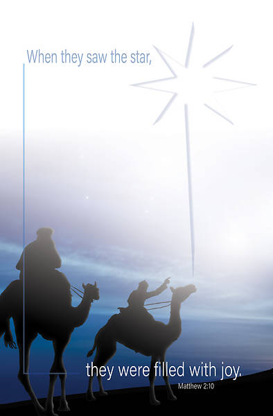 Picture of When Epiphany Christmas Bulletin (Pkg of 50)