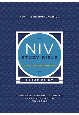 Picture of NIV Study Bible, Fully Revised Edition, Large Print, Hardcover, Red Letter, Comfort Print