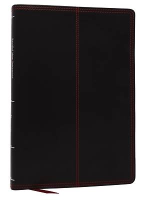 Nkjv-Net Parallel New Testament with Net Translators' Notes, Black Leathersoft, Red Letter, Comfort Print