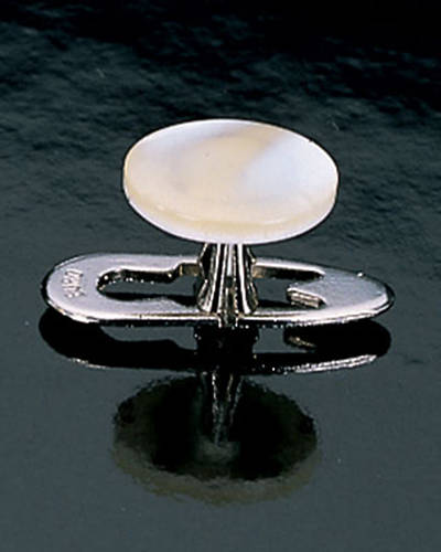 Picture of Double-Hinged Head Collar Button with Medium Post (Pair)