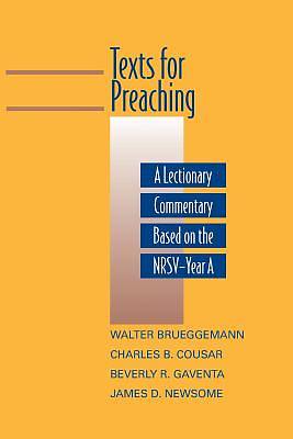 Texts for Preaching - Year a
