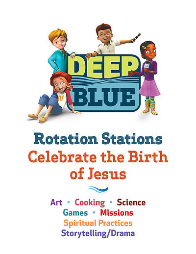 Picture of Deep Blue Rotation Stations: Celebrate the Birth of Jesus - Entire Unit Download
