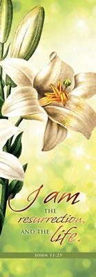 Picture of I Am The Resurrection And The Life 2' x 6' Banner